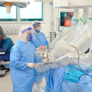 cirurgias rob&oacute;ticas de cabe&ccedil;a e pesco&ccedil;o