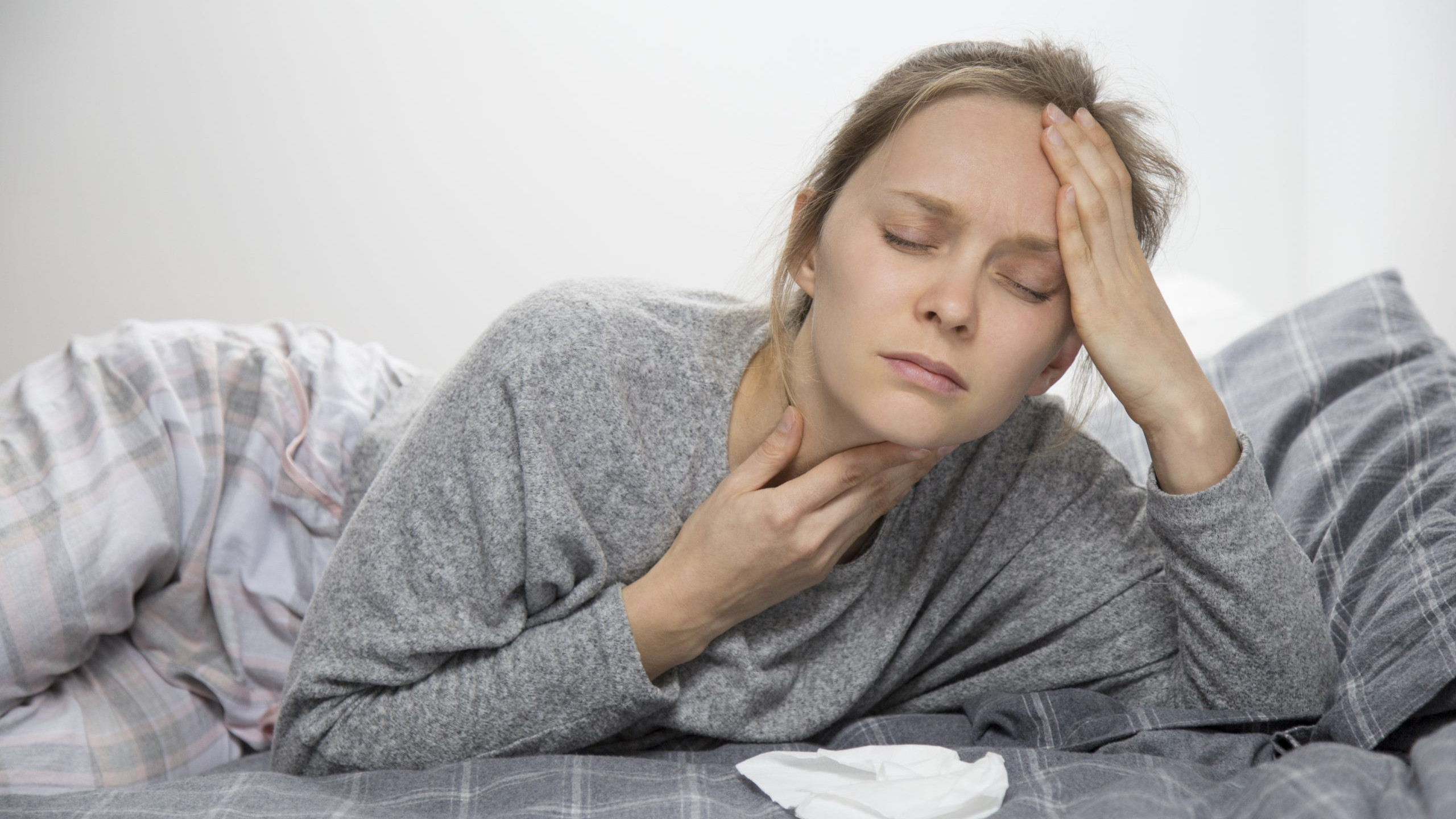 Infecção de garganta