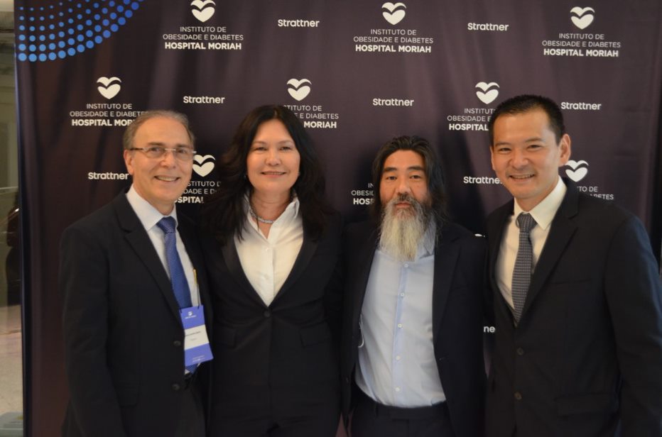 Dr. Marco Aurélio Santo, Dra. Ana Olga Nagano Gomes Fernandes, Dr. Alexandre Teruya e Dr. Flávio Massato Kawamoto.
