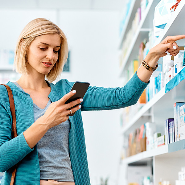 Autocuidado na gôndola - medicamentos