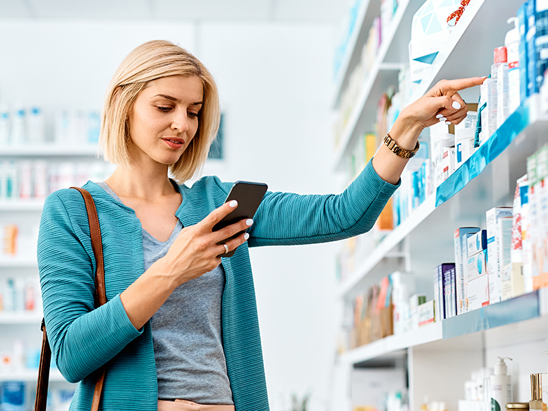 Autocuidado na gôndola - medicamentos