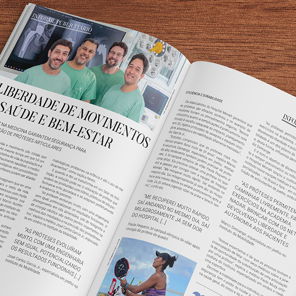 Liberdade de movimentos é saúde e bem-estar